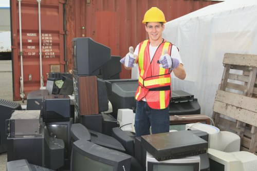 Professionals conducting home clearance in East Ham