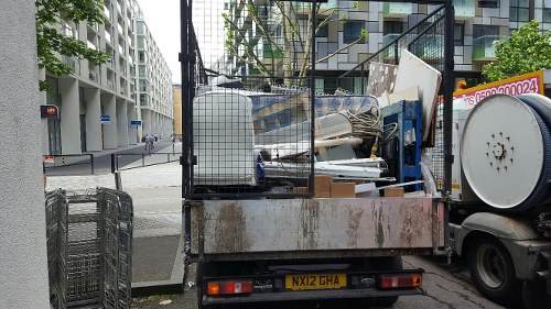 Residential building renovation with proper waste management